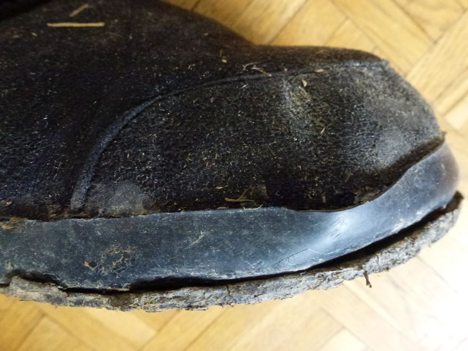 Winterstiefel flauschig Fell Barfußschuhe Größe 38 in Schopfheim