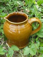 Krug DDR 0,85L braun Ostalgie Vintage shabby Steingut glasiert Baden-Württemberg - Stutensee Vorschau