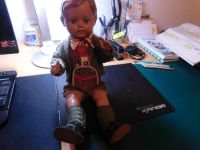 Junge- org. Schildkröt- Puppe  bkleidet, Nordrhein-Westfalen - Nideggen / Düren Vorschau
