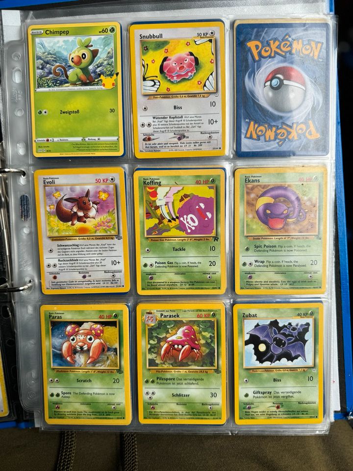 Pokémon Karten, Konvolut, Sammelkarten in Zeitlarn