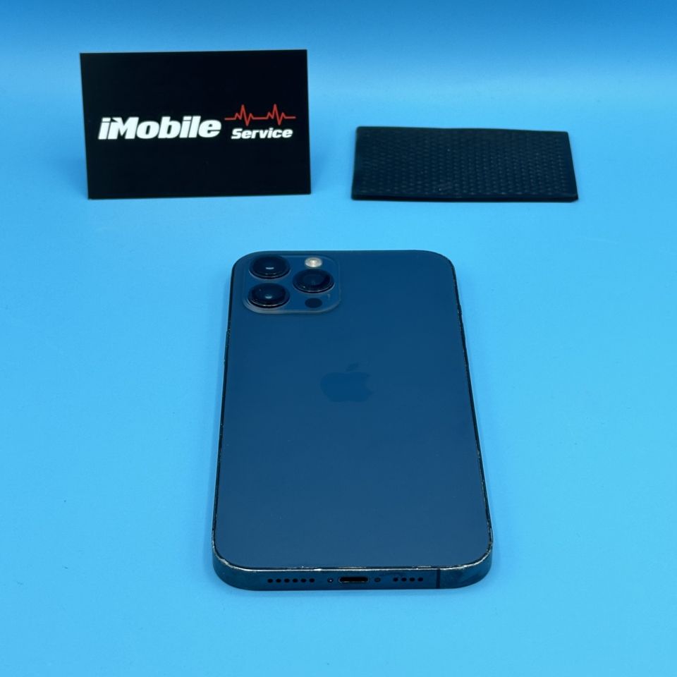 ⭐️ iPhone 12 Pro Max 256GB Sierra Blue Akku.: 82% Gebraucht N158 ⭐ in Berlin