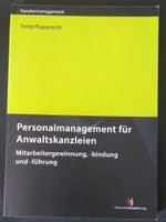 Buch Personalmanagement in Anwaltskanzleien München - Ludwigsvorstadt-Isarvorstadt Vorschau