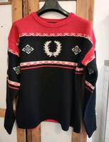 FRED PERRY dicker  Wollpullover Gr M Strick Sweater Limited 230€ Friedrichshain-Kreuzberg - Friedrichshain Vorschau