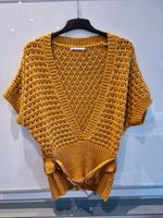 Strick Pullover mit Gürtel only Größe M Hessen - Usingen Vorschau
