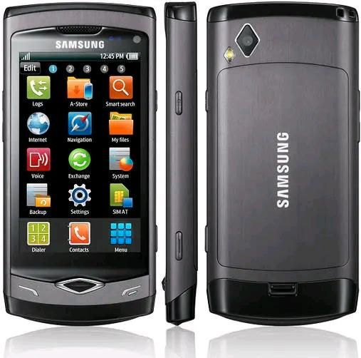 Samsung Wave GT-S8500 Metallic Schwarz Handy Ohne Simlock Prepaid in Kiel