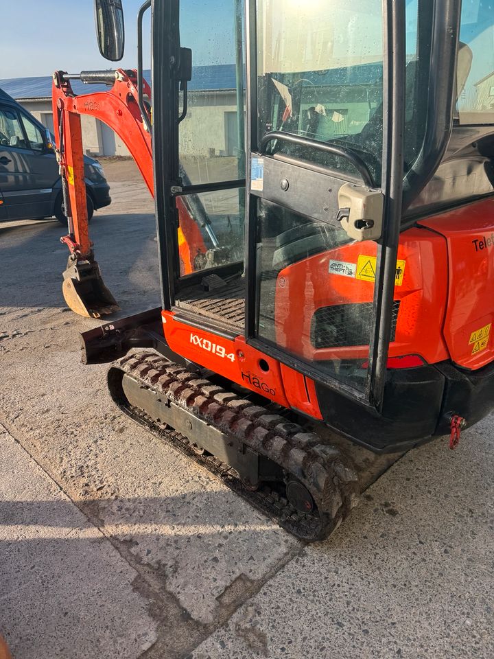 Wir vermieten Minibagger und Bagger z.B. Kubota KX018 / KX019-4 in Neustrelitz