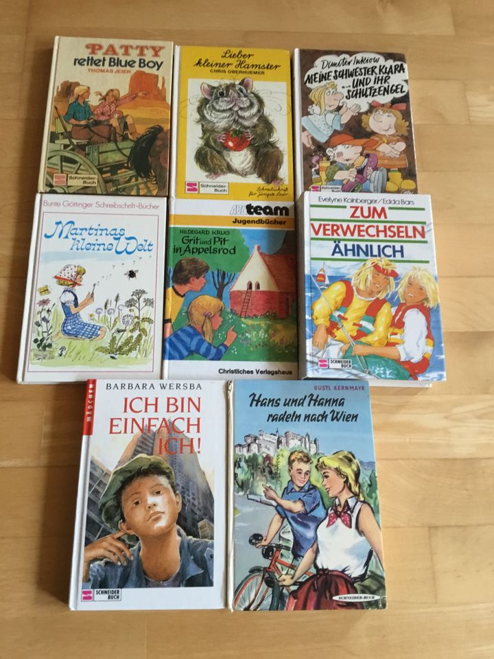 Kinderbücher Paket - 9 Bücher - Grundschulalter - z.T. Schreibsc in Kürnbach