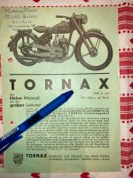 TORNAX K 125 Prospekt Oldtimer Motorrad BMW NSU ADLER MARS Bücker Nordrhein-Westfalen - Monschau Vorschau