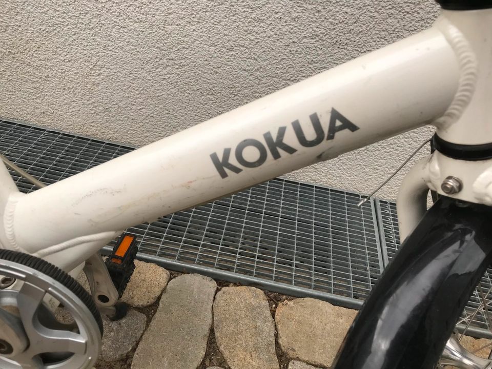 Kokua "Like to Bike" 16 Zoll Kinderfahrrad, weiß in Merching