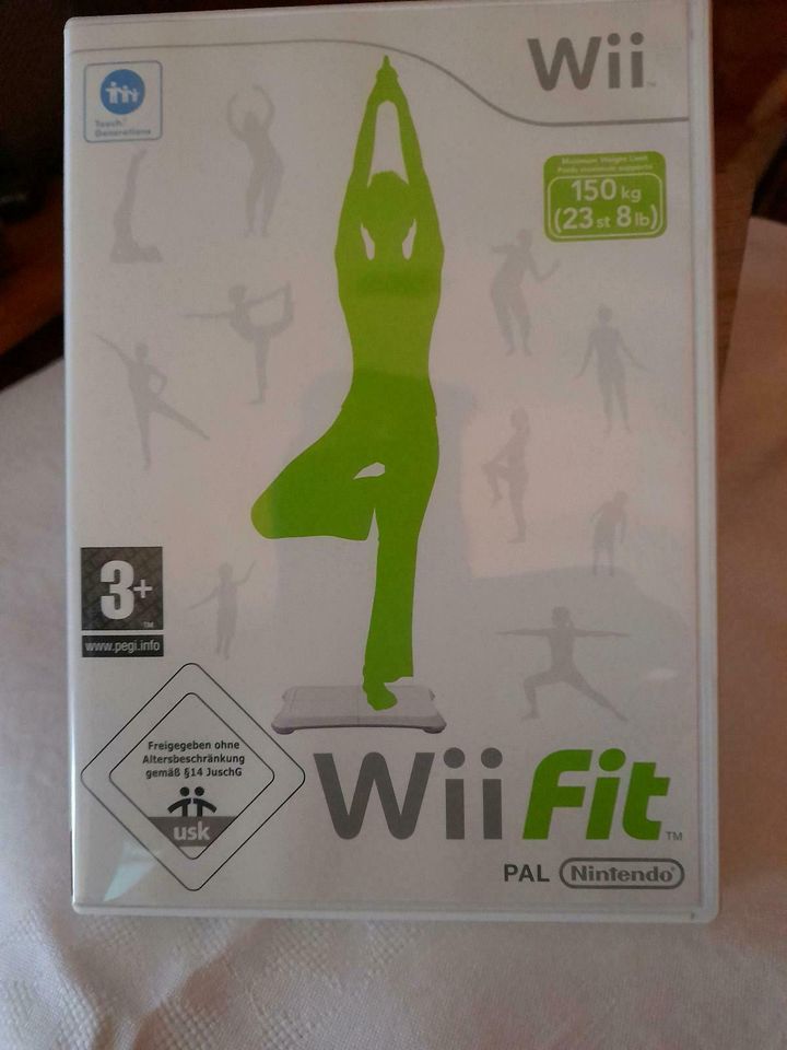 Wii Spiel Wiifit/Neuwertig/VB 8 Euro/Versand in Hannover