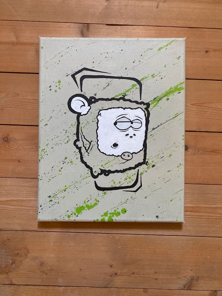 Original Graffiti Art Canvas Leinwand Bild in Kaiserslautern