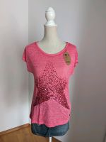 Neu EDC by Esprit T-Shirt Gr.XS pink Pailletten Shirt Stern Baden-Württemberg - Reutlingen Vorschau