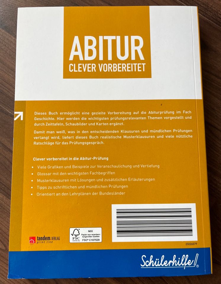 Abitur clever vorbereitet Geschichte in Wennigsen