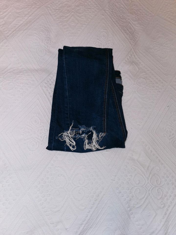 Blaue Jeans Skinny neu Gr. 38-40 stretch in Linden