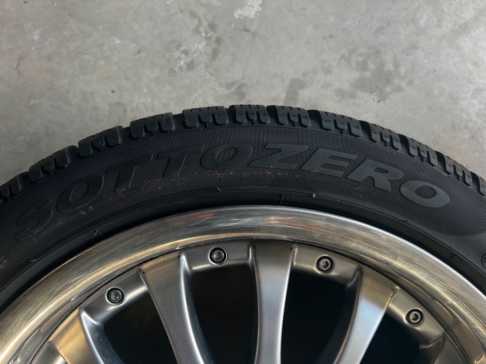 4x Komplettrad 225/45 R17, M+S, Pirelli Sottozero in Selters