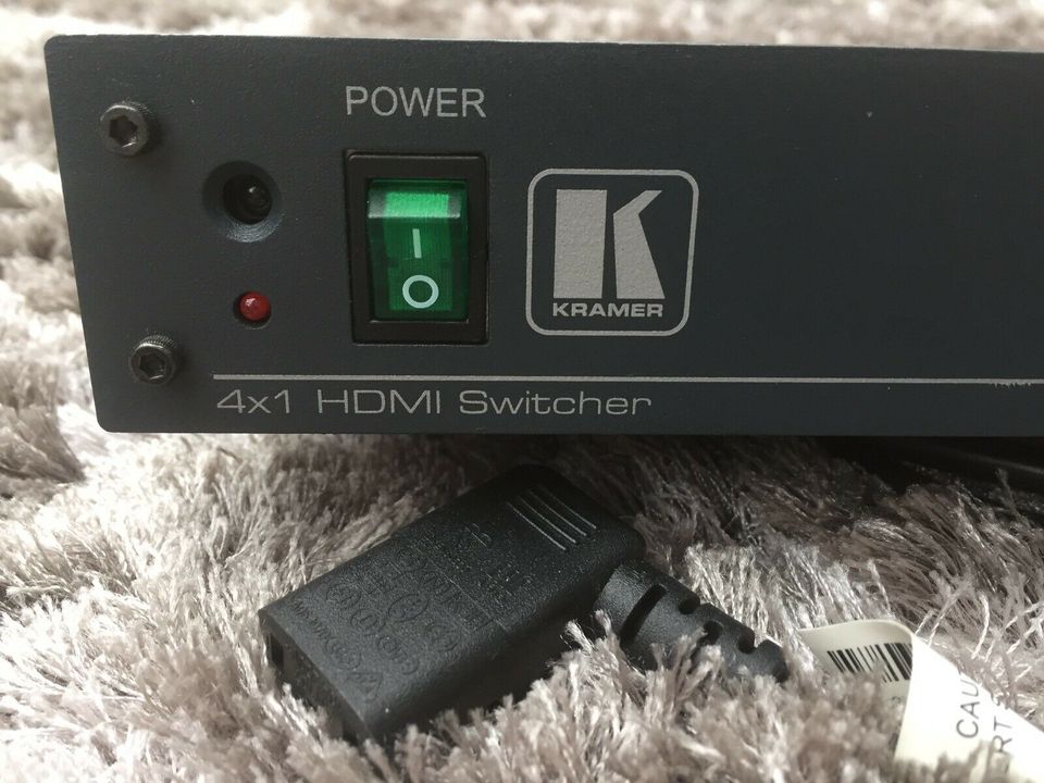 HDMI Switch 4x1, Kramer, VS-41 HDMI, Verteiler, Neuwertig, 1.3 in Schkölen