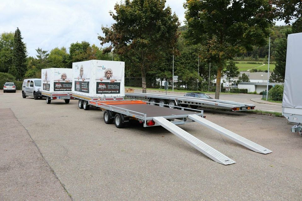 Mietanhänger Anhänger mieten Anhängervermietung Kipper Autotrans in Mühlhausen im Täle