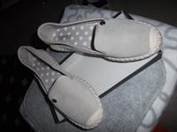 Original Esprit Leder Schuhe, neu, nicht getragen, grau-beige Frankfurt am Main - Bornheim Vorschau
