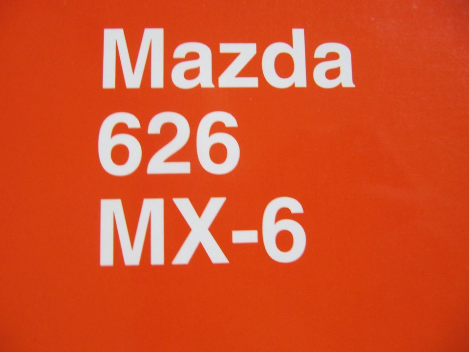 Mazda 626 MX-6 Werkstatt - Handbuch Ergänzung 4/96 in Klausdorf