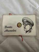 Italia. Coincards Benito Mussolini ND 8K gold in coincard Bayern - Kolbermoor Vorschau