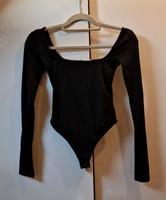 Bershka Langarm Body, Longsleeve, Schwarz, S/36 Sachsen-Anhalt - Kalbe (Milde) Vorschau