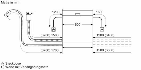 Constructa CG5IS00ITD Teilintegrierter Geschirrspüler -Aussteller in Lübbecke 