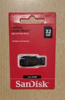 SanDisk Cruzer Blade USB Stick Flash Drive 32GB NEU und OVP Bayern - Straßkirchen Vorschau