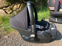 Maxi Cosi Babyschale Auto Isofix Neugeboreneneinsatz Regenschutz Sachsen - Callenberg b Hohenstein-Ernstthal Vorschau