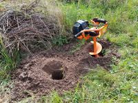 Erdbohrer Erdbohrmaschine zu vermieten Saarland - Namborn Vorschau