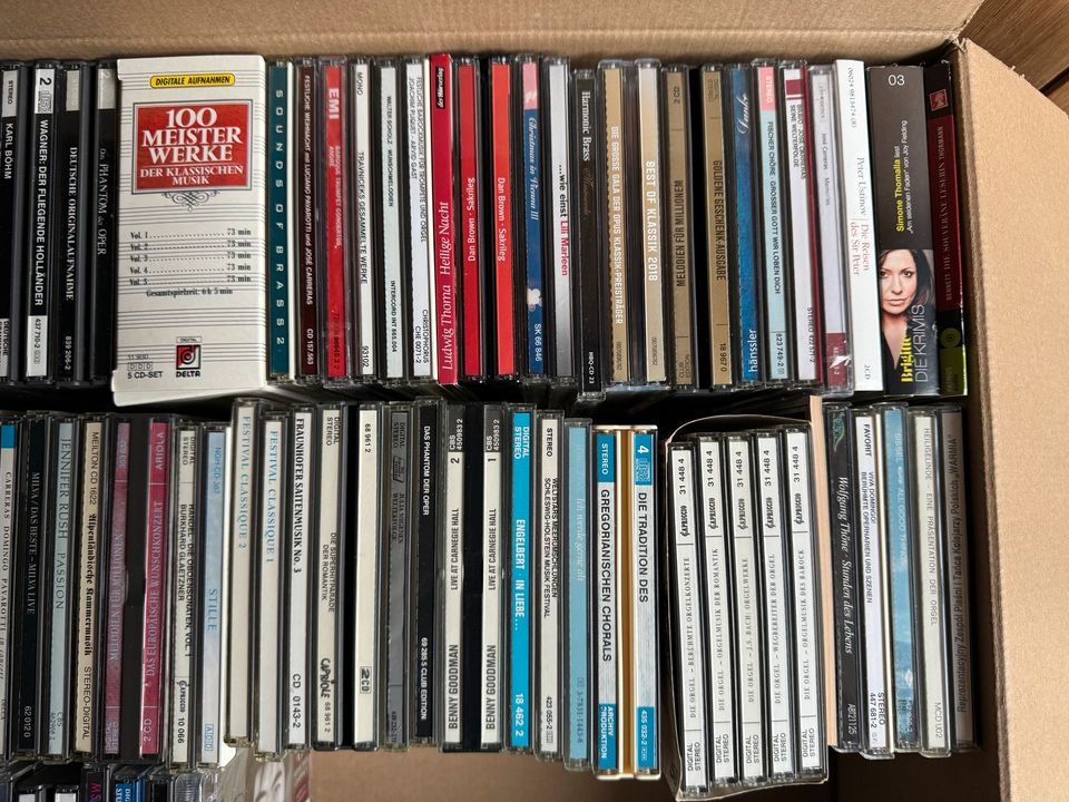 135 CDs Sammlung Klassik, Hörbücher, Musical Konvolut in Wuppertal