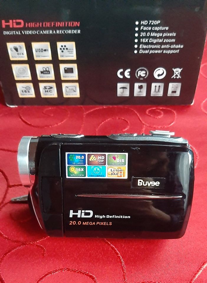 Digital Video Camera Recorder HD 20 M. Pixel in Immenhausen