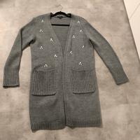 s Oliver Damen Strickjacke gr 42 grau mit Straßsteinen Köln - Köln Merheim Vorschau