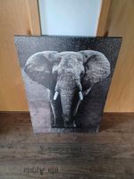 ELEFANT Bild 94X65X2,5 Leinbild auf Holzrahmen.... Niedersachsen - Uelzen Vorschau