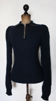 Vintage Originaler deutscher 30er Jahre Damen Pullover dunkelblau Frankfurt am Main - Gallusviertel Vorschau