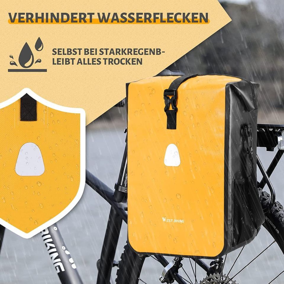 Fahrradtasche für Gepäckträger mit Schultergurt UNBENUTZT & OVP in Bad Neustadt a.d. Saale
