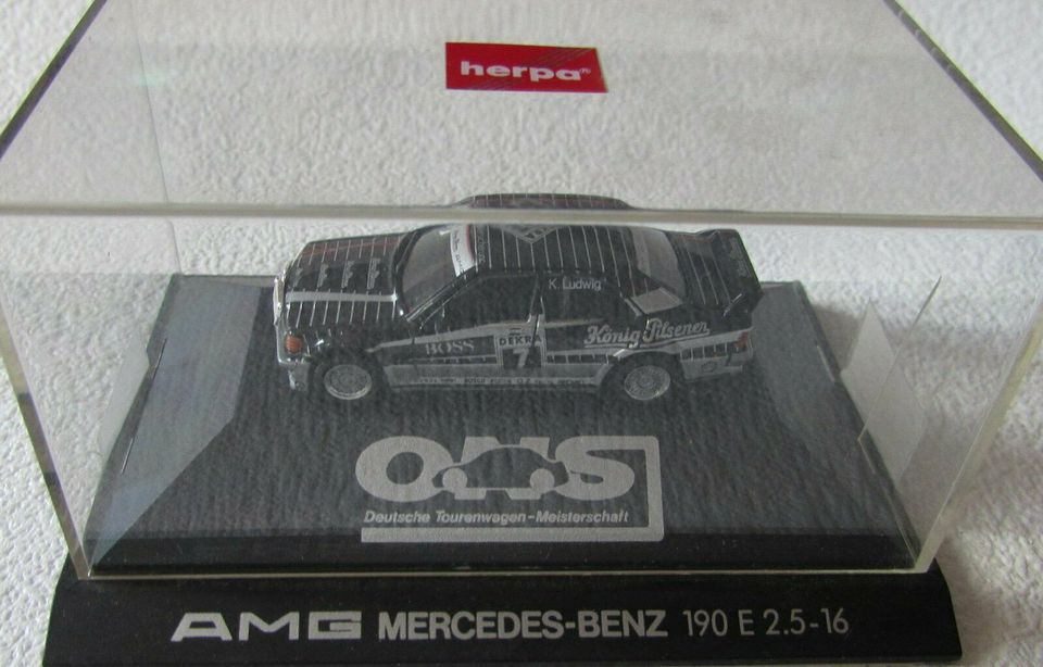 Herpa 3520 AMG Mercedes-Benz 190E 2.5-16 Evolution Klaus Ludwig in Berlin