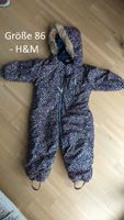 H&M Kinder Winteroverall Gr. 86, dunkelblau, neuwertig Hessen - Biebertal Vorschau