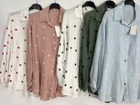 Musselin Herz Print Baumwolle Vegan s m l xl xxl Fashion Italy Rheinland-Pfalz - Mainz Vorschau