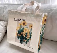 Sunflower Sonnenblumen Artist canvas tote bag Einkaufstasche neu Pankow - Prenzlauer Berg Vorschau