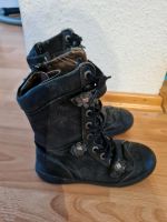 MOD 8 - Kederstiefel Gr. 28 , Mädchen, schwarz Top! Nordrhein-Westfalen - Würselen Vorschau