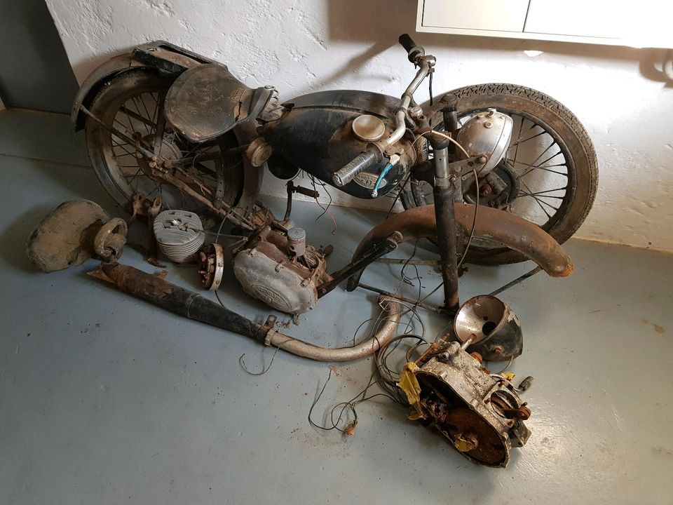 Suche Zündapp DB Teile von Vorkrieg bis 1952 in Althegnenberg