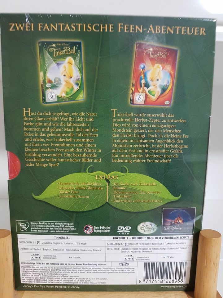 DVD Walt Disney Tinkerbell und Tinkerbell 2 Box NEU in Ennepetal