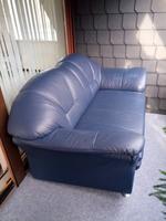 echtes Leder 2er Sofa 150x 85x85 cm Bayern - Simbach Vorschau