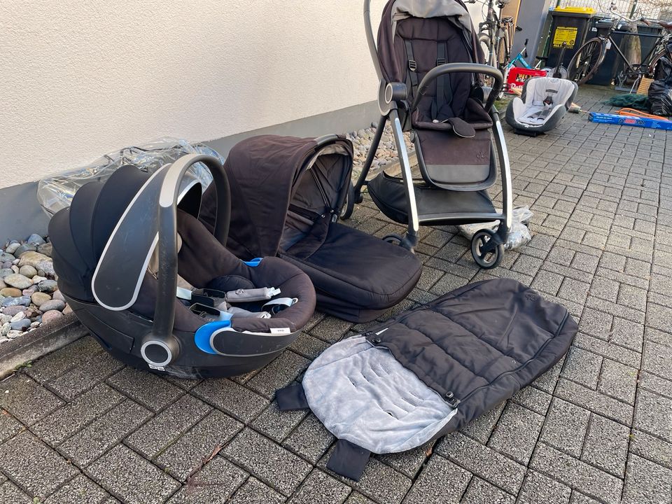 gut erhaltener und stylischer 3in1 Kinderwagen NP: 1.270 € in Leipzig