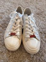 Guess Damen Schuhe Gr 38 top Zustand Silber Sachsen-Anhalt - Halle Vorschau