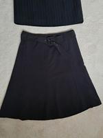 Rock Skirt Nadelstreifen Midi Weihnachten Silvester Büro Ostern Niedersachsen - Loxstedt Vorschau
