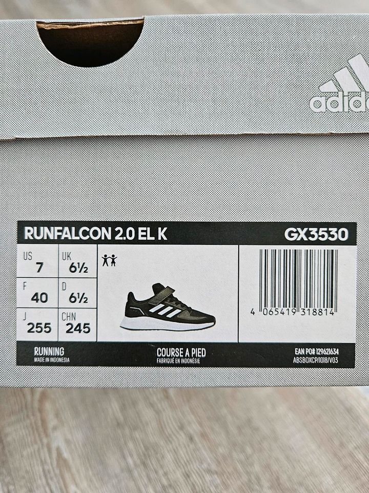 Adidas Runfalcon 2.0 EL K Gr. 40 in Willich
