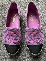 Chanel Jeans denim espadrilles Sandalen lila Flieder 37 Berlin - Reinickendorf Vorschau