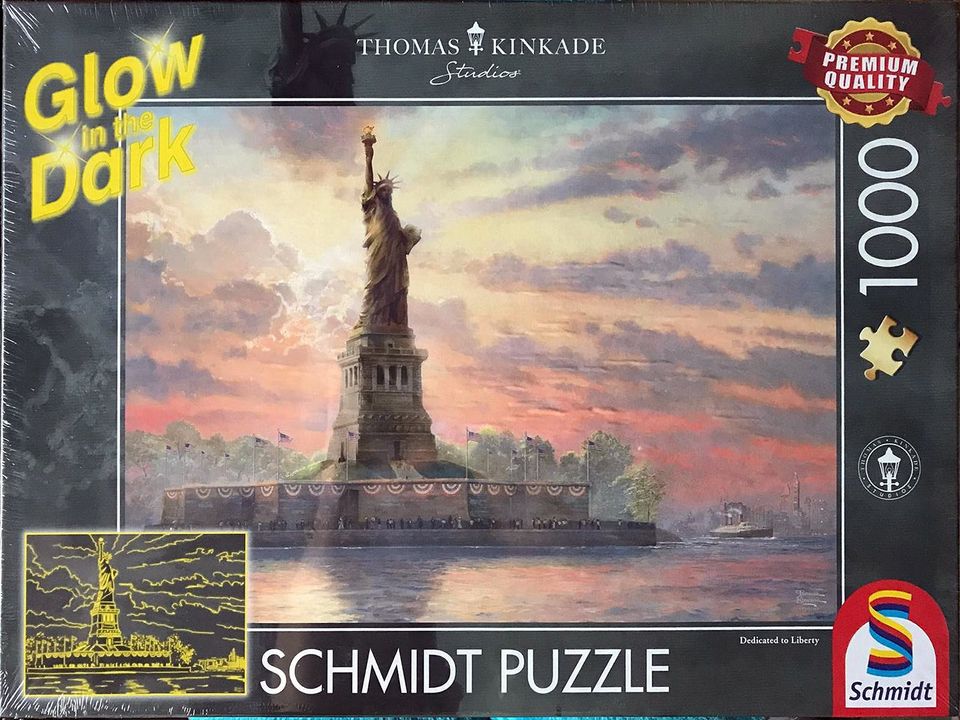 Schmidt 1000 Puzzle Thomas Kinkade Dedicated to Liberty OVP in Elmshorn