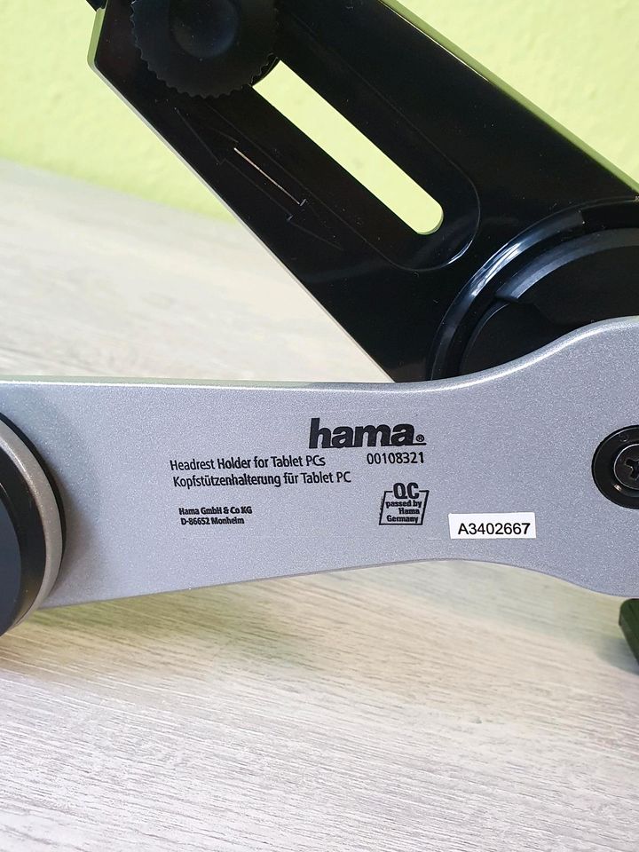 Hama Auto Kopfstützenhalterung für Tablets von 7 - 11", Alu in Emmendingen